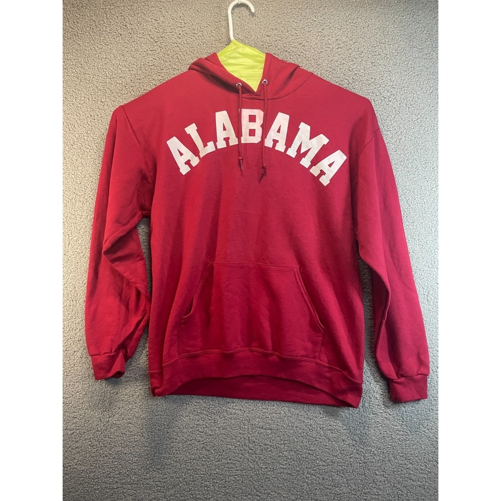 Alabama Hoodie Sweatshirt, Mens Red Size L